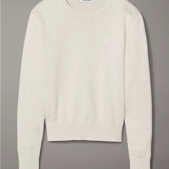 Calvin Klein cream color sweater - Picture 3 of 5